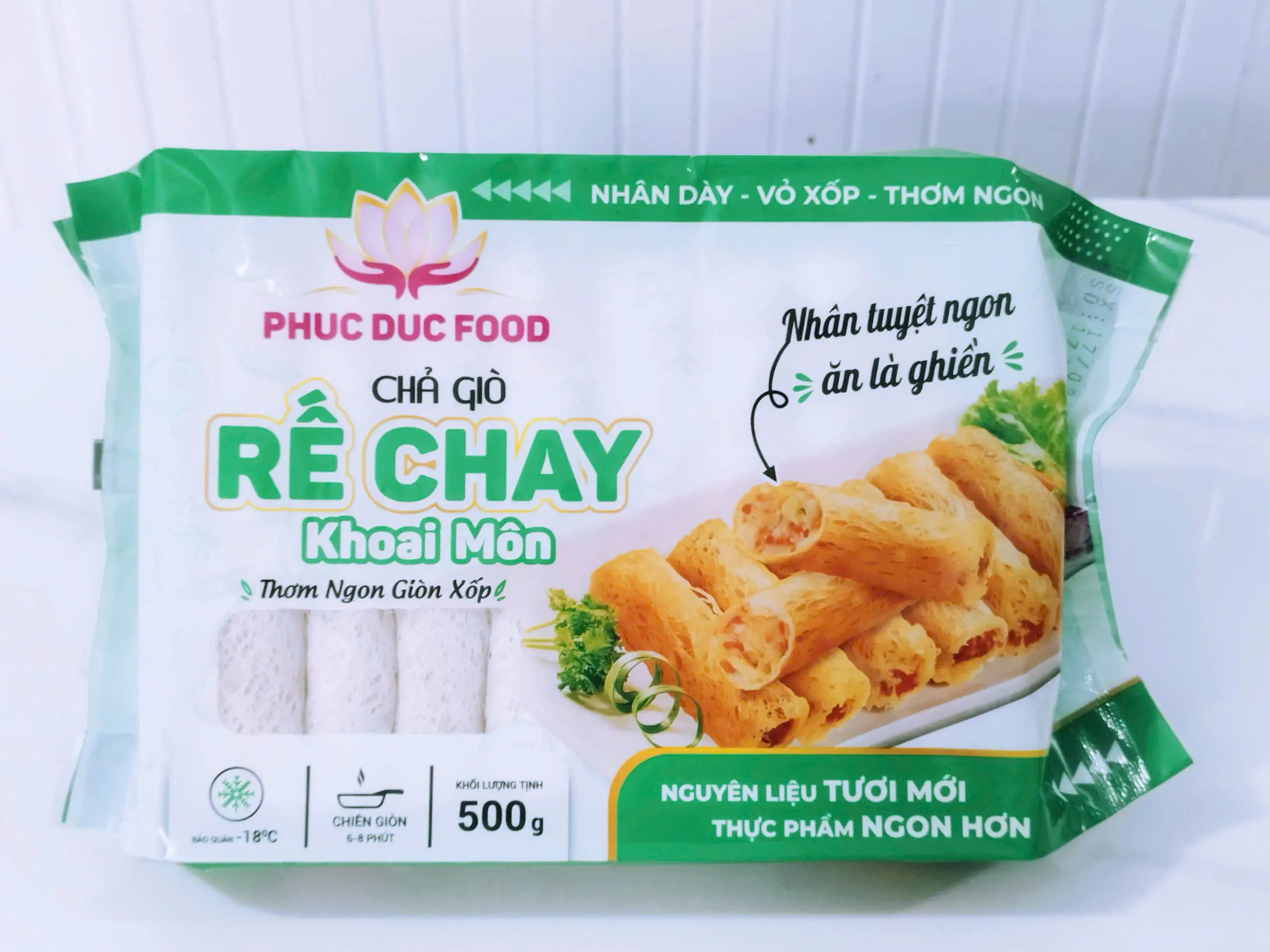 Chả Giò Rế Chay Khoai Môn