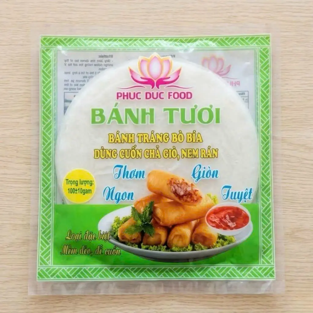 Bánh tươi - Bánh tráng bò bía 100g