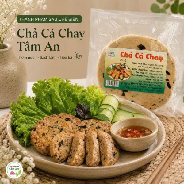 Chả cốm chay Tân An