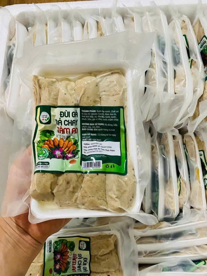Đùi gà sả chay Tân An
