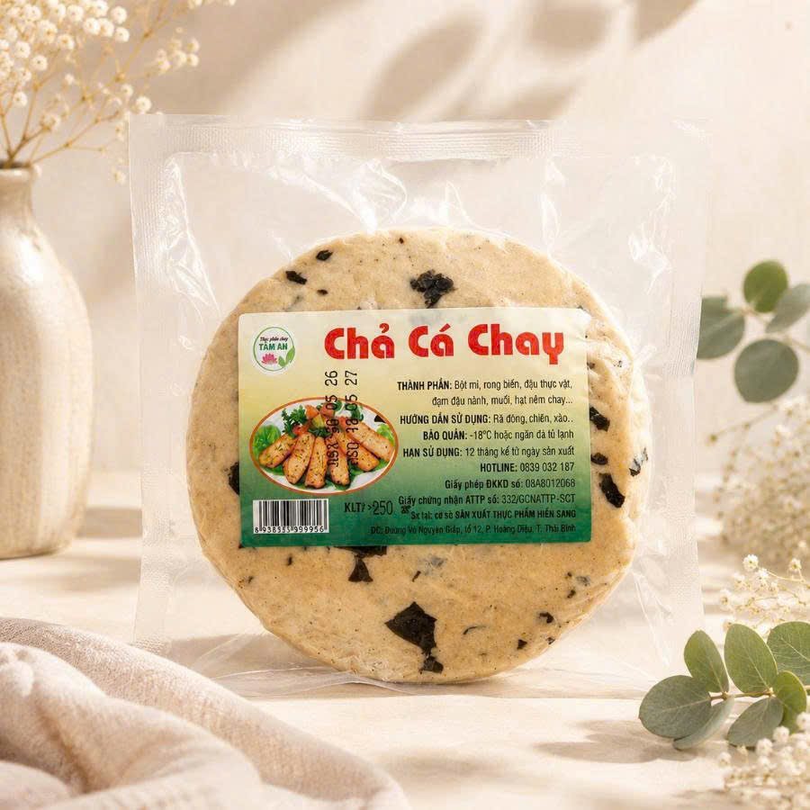 Chả cốm chay Tân An